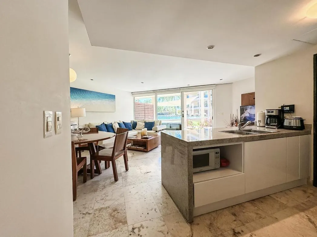 Apartment The Elements 2 Bedrooms Beachfront Condo Playa del Carmen Mexico